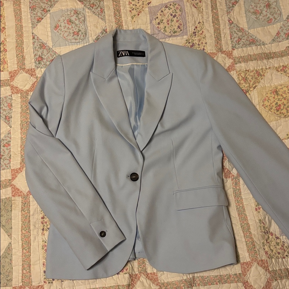 Zara Sky Blue Women’s Suit